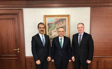 Συνάντηση με τον Υπ.Οικ. της Τουρκίας