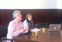 Ο Ρίτσος στη Σχολή Γαλατά