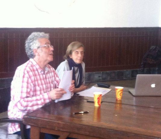 Ο Ρίτσος στη Σχολή Γαλατά